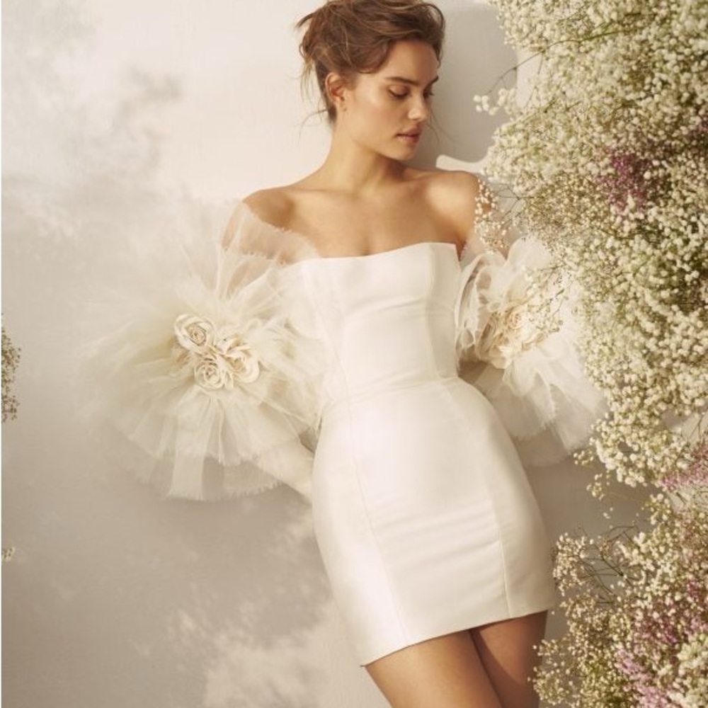 Elegant White Off-Shoulder Dress